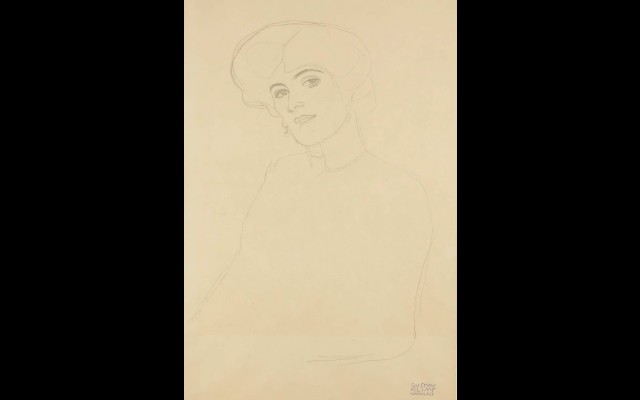 Damenbrustbild Im Dreiviertelprofil Nach Links (Bust Of A Woman In Three-Quarter Profile To The Left) (1904-05)