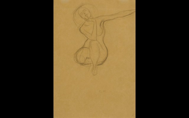 Hockender Weiblicher Akt (Squatting Female Nude) (1901)
