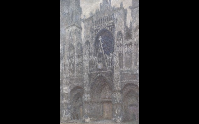 The Cathedral in Rouen. The portal, Grey Weather (1892)