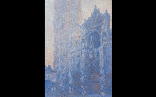 Rouen Cathedral Façade and Tour d’Albane (Morning Effect) (1894)