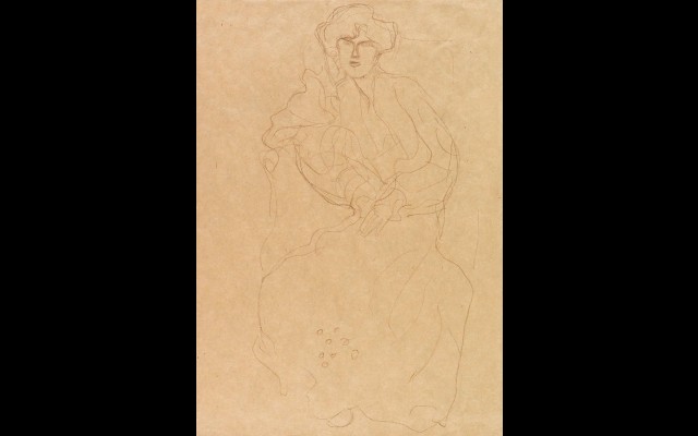 Im Lehnstuhl Sitzende von vorne (1904)